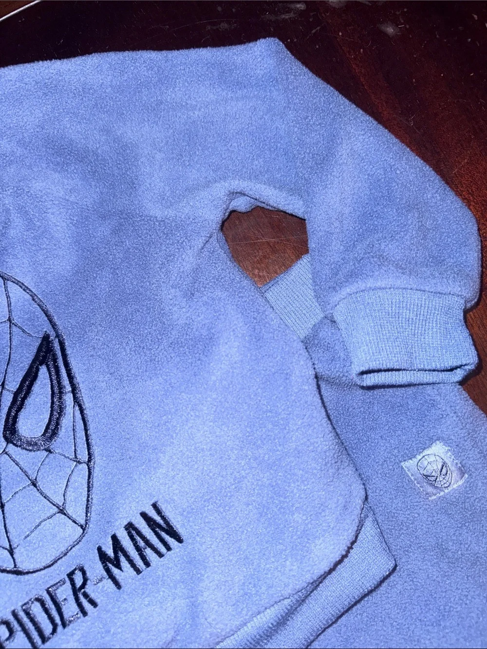 Marvel Spider-Man Cozy Fleece Costume Set in Light Blue